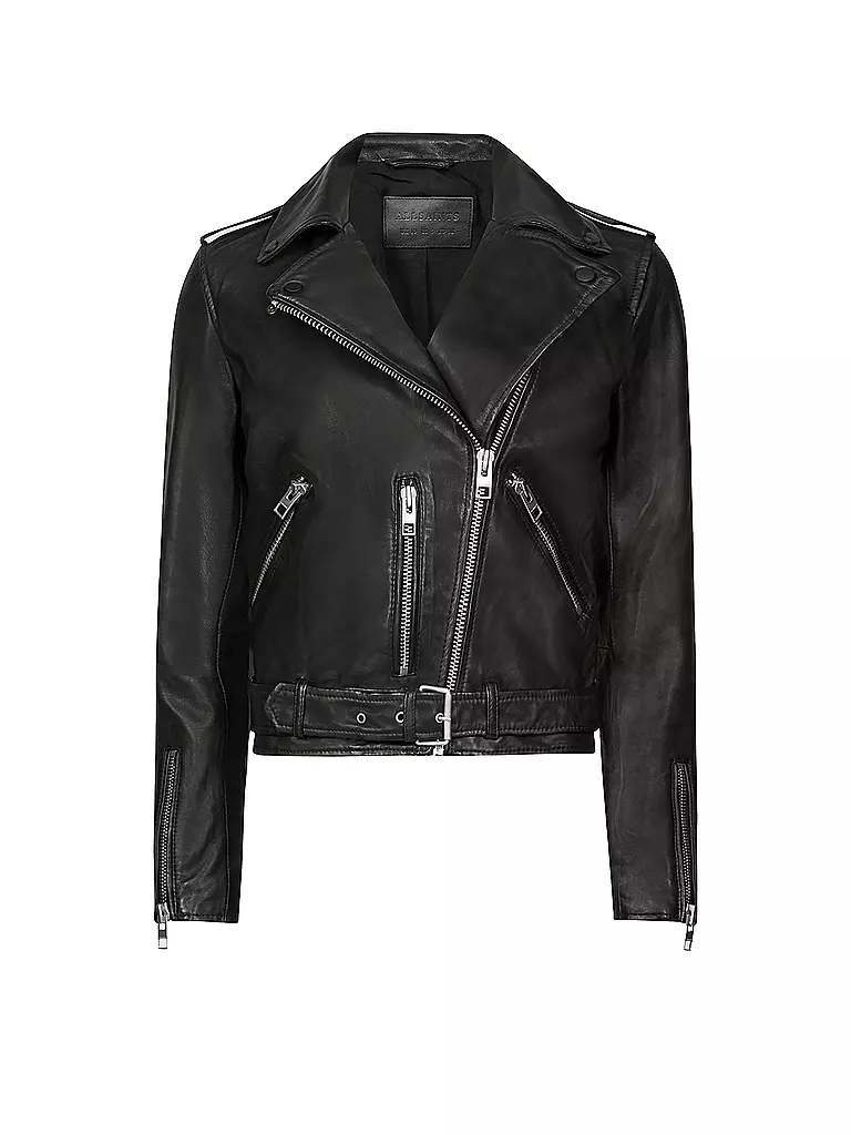 ALLSAINTS | Lederjacke Balfern | schwarz