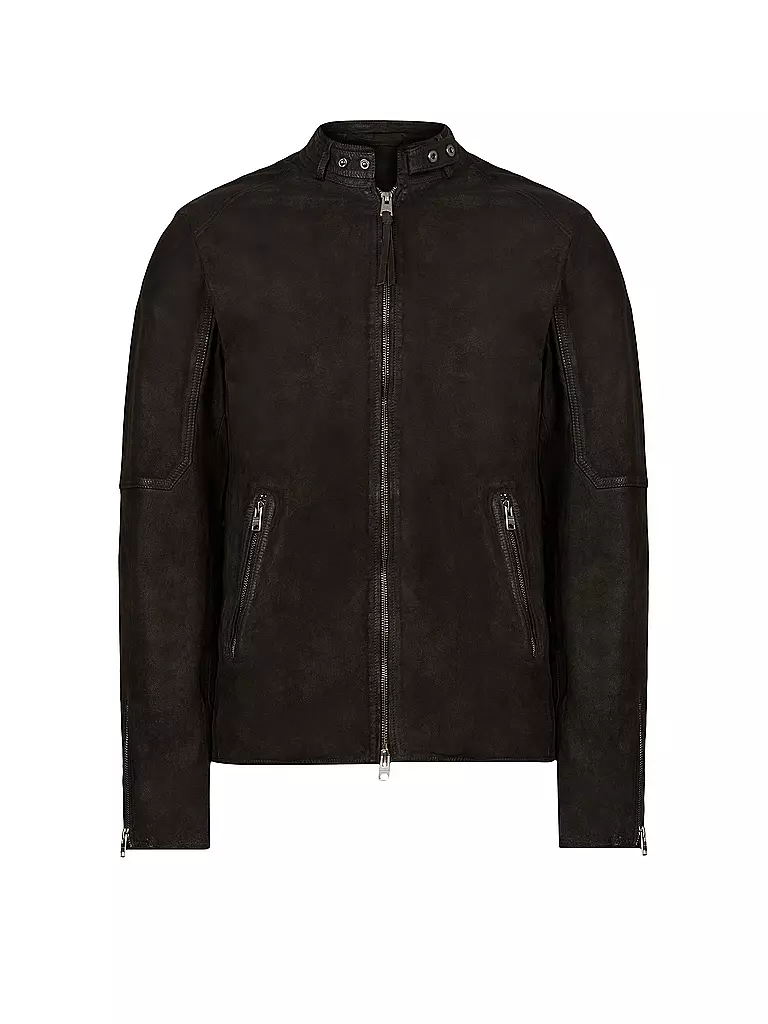 ALLSAINTS | Lederjacke CORA | grau