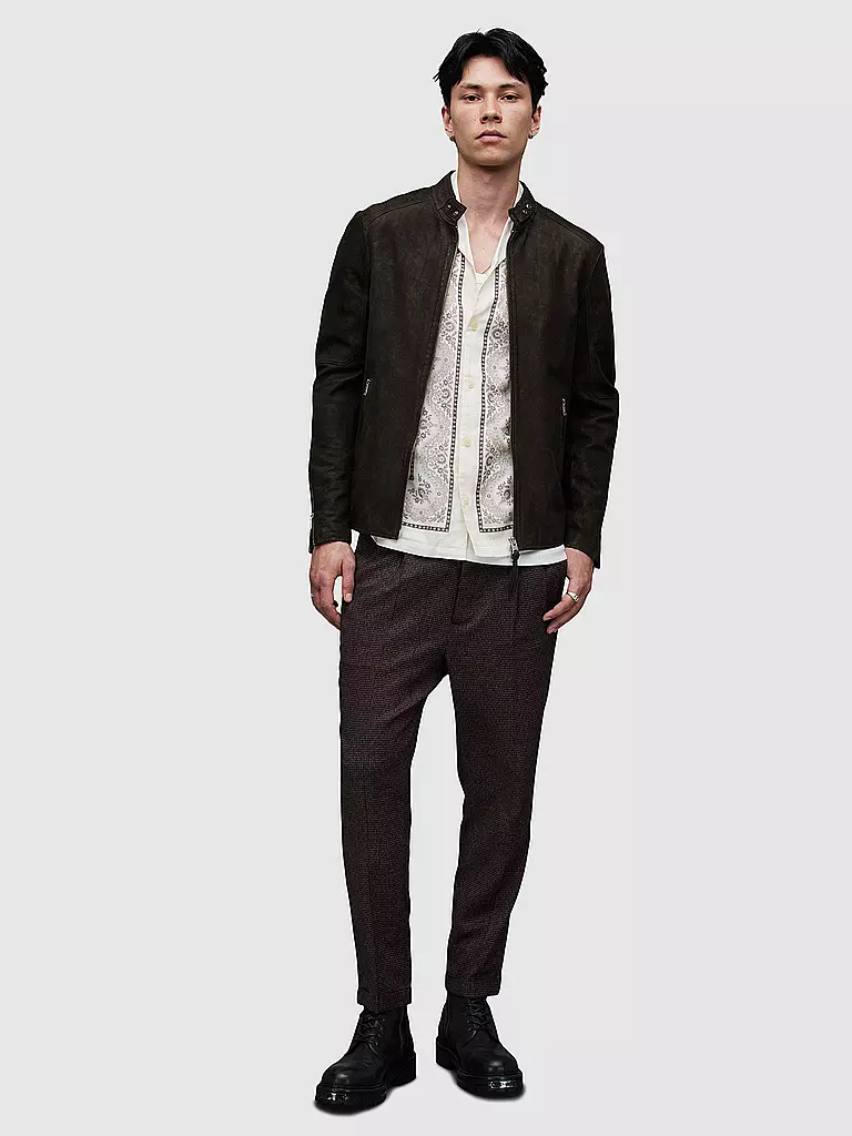 ALLSAINTS | Lederjacke CORA | grau