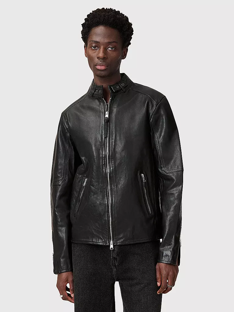 ALLSAINTS | Lederjacke Cora | schwarz