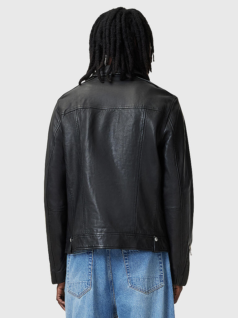 ALLSAINTS | Lederjacke Milo | schwarz