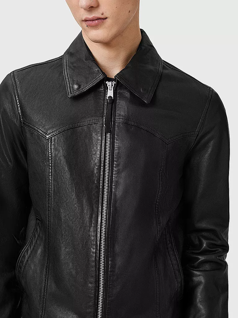 ALLSAINTS | Lederjacke NELLCOT | schwarz