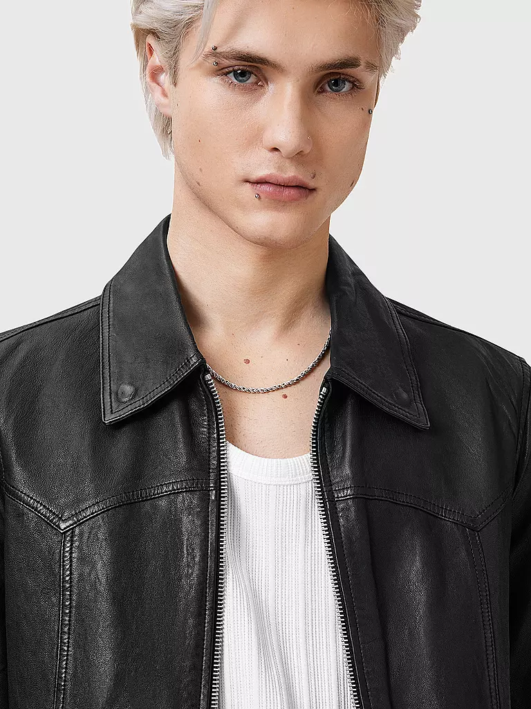 ALLSAINTS | Lederjacke NELLCOT | schwarz