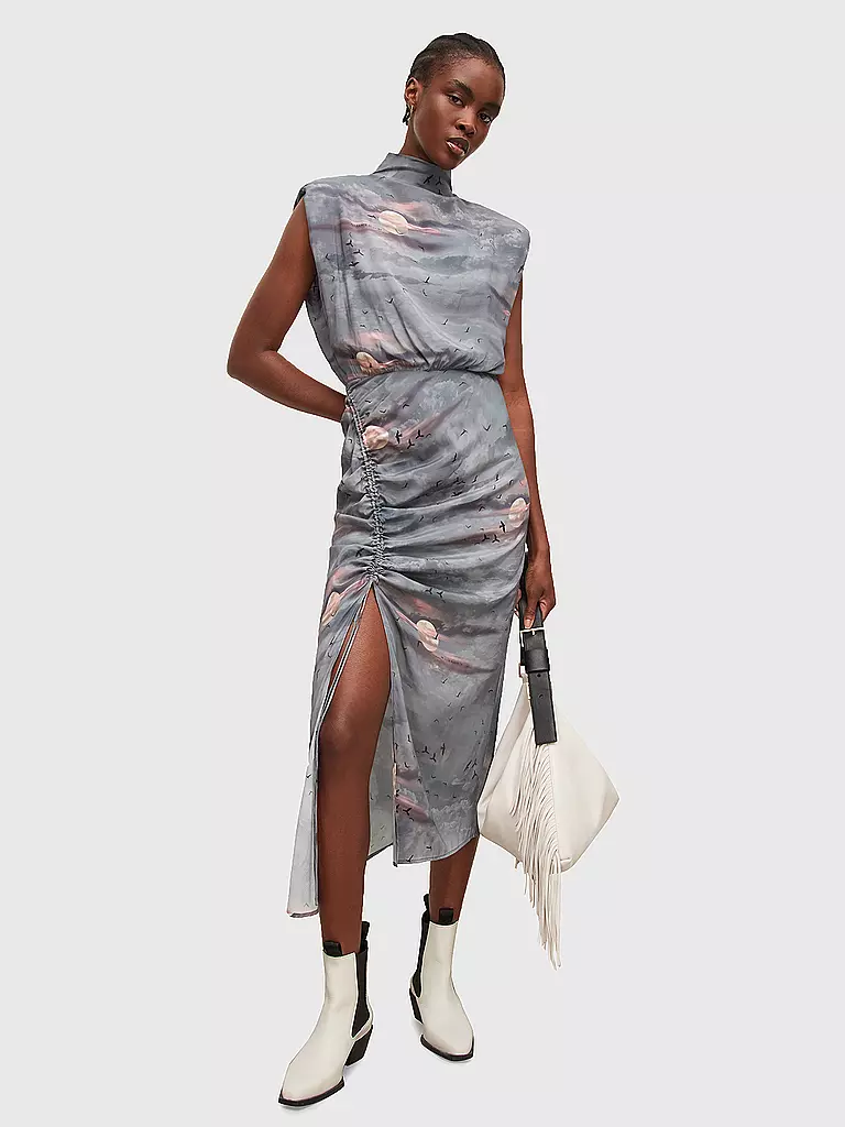 ALLSAINTS | Maxikleid Isa Jasumin | blau