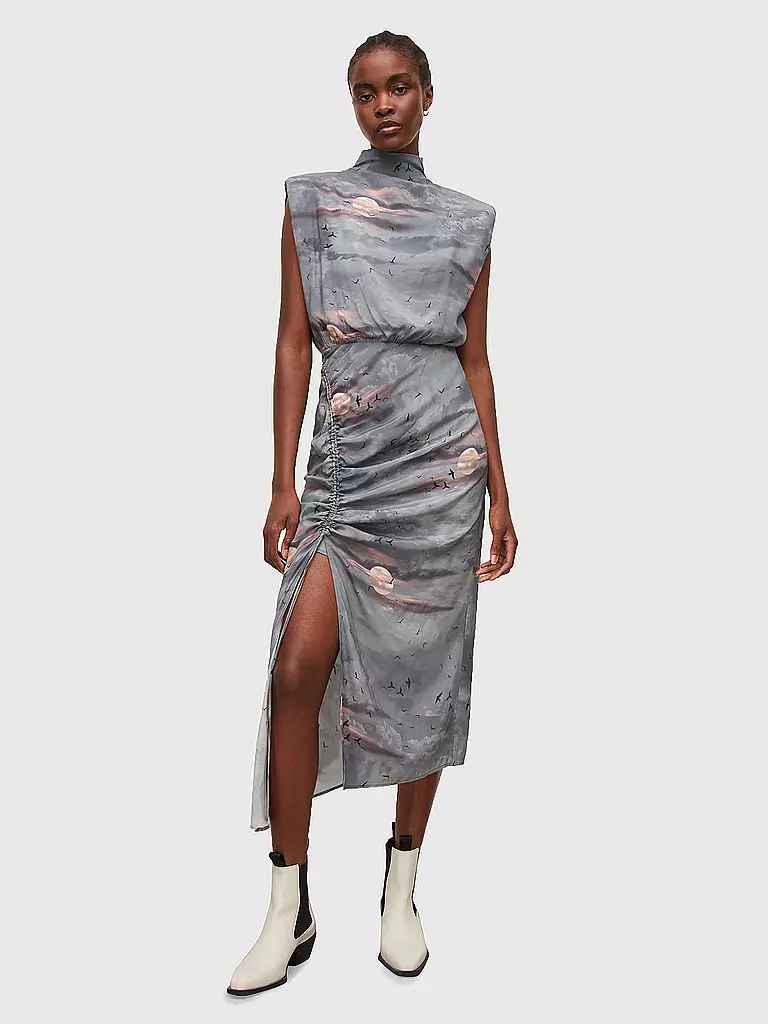 ALLSAINTS | Maxikleid Isa Jasumin | blau