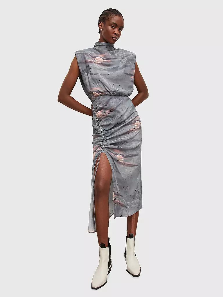 ALLSAINTS | Maxikleid Isa Jasumin | blau