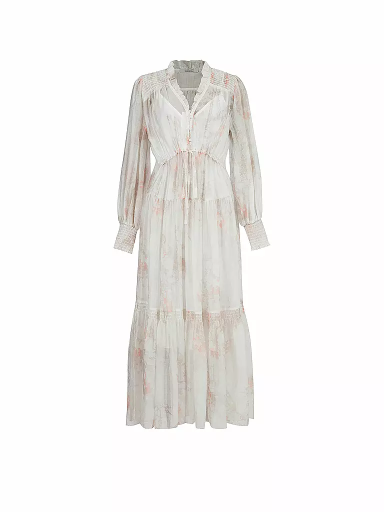 ALLSAINTS | Midikleid Nisha Koura | weiss