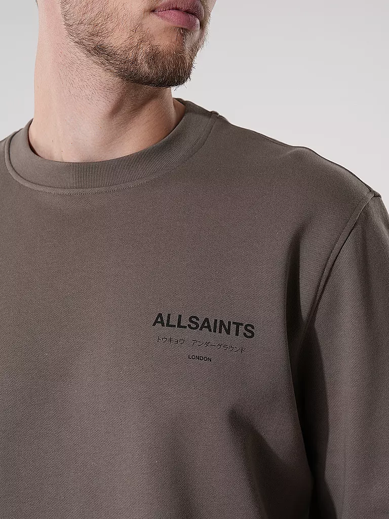 ALLSAINTS | Sweater UNDERGROUND | hellbraun
