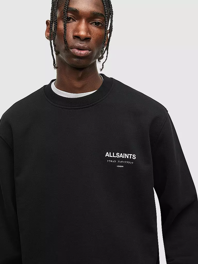 ALLSAINTS | Sweater UNDERGROUND | schwarz