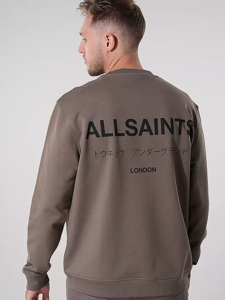 ALLSAINTS | Sweater UNDERGROUND | hellbraun