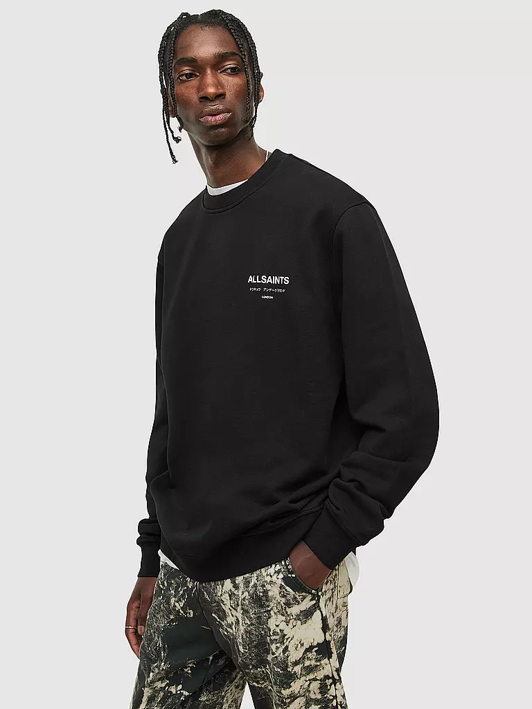 ALLSAINTS | Sweater UNDERGROUND | schwarz