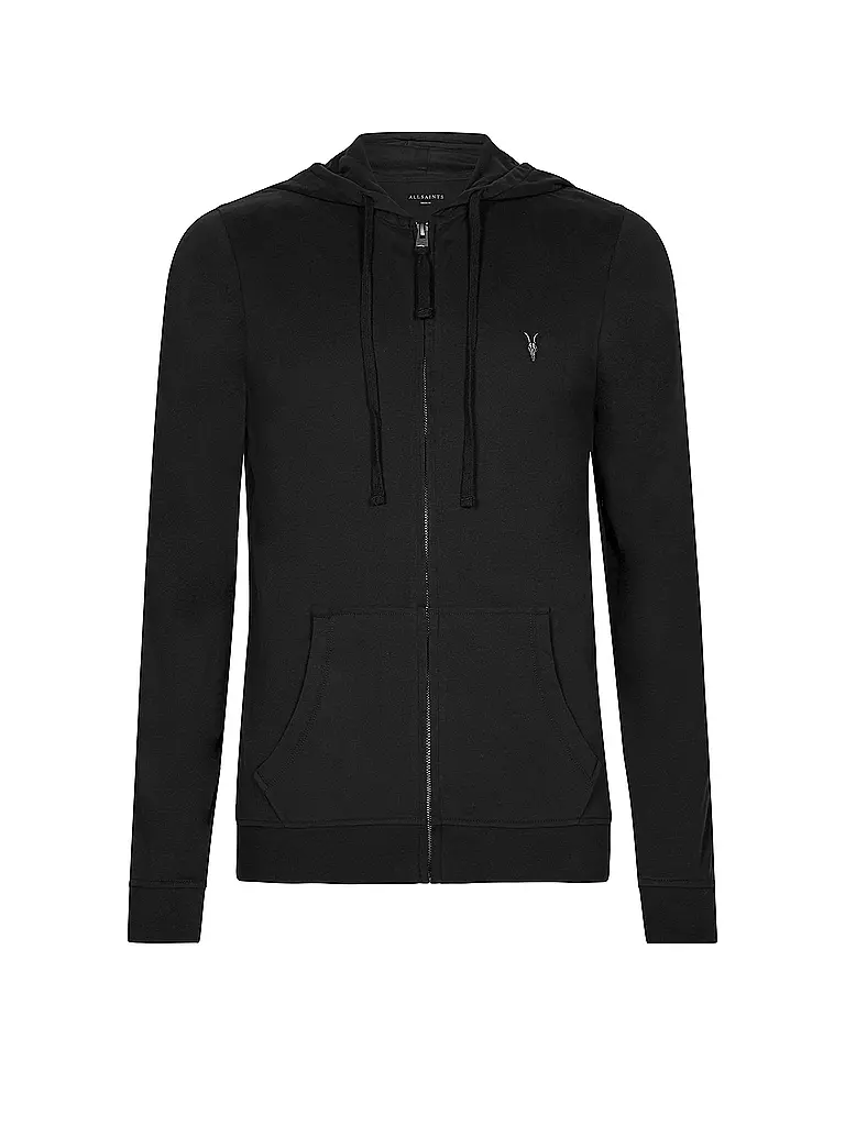 ALLSAINTS | Sweatjacke Brace | schwarz