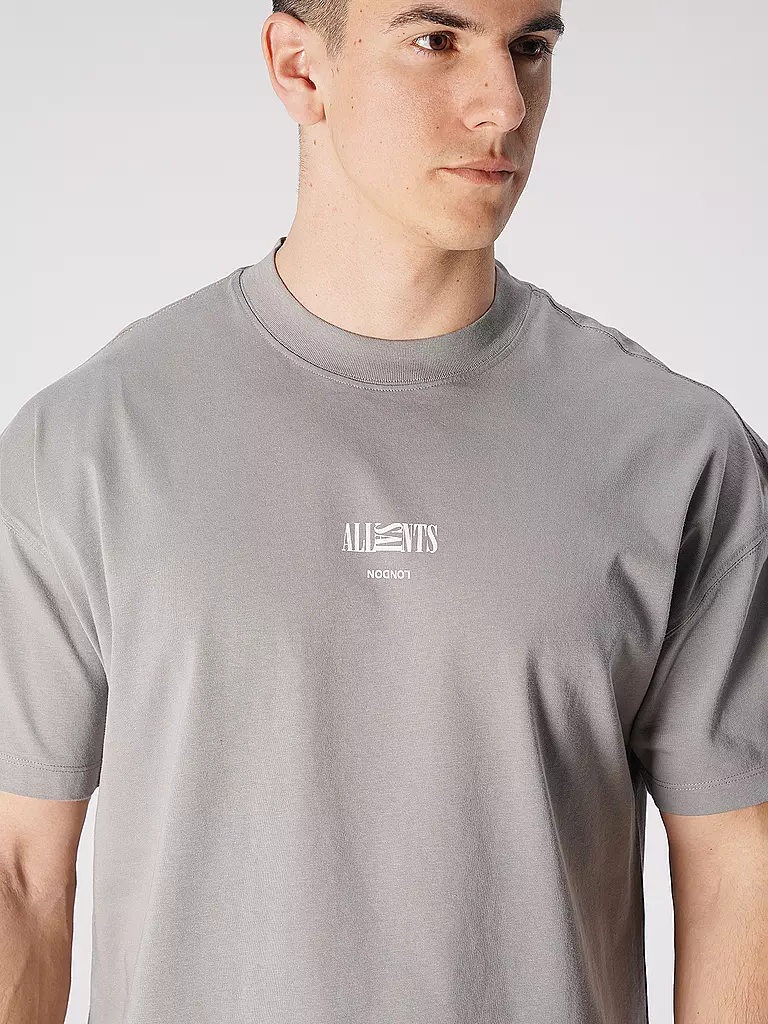 ALLSAINTS | T-Shirt BURMAN | grau
