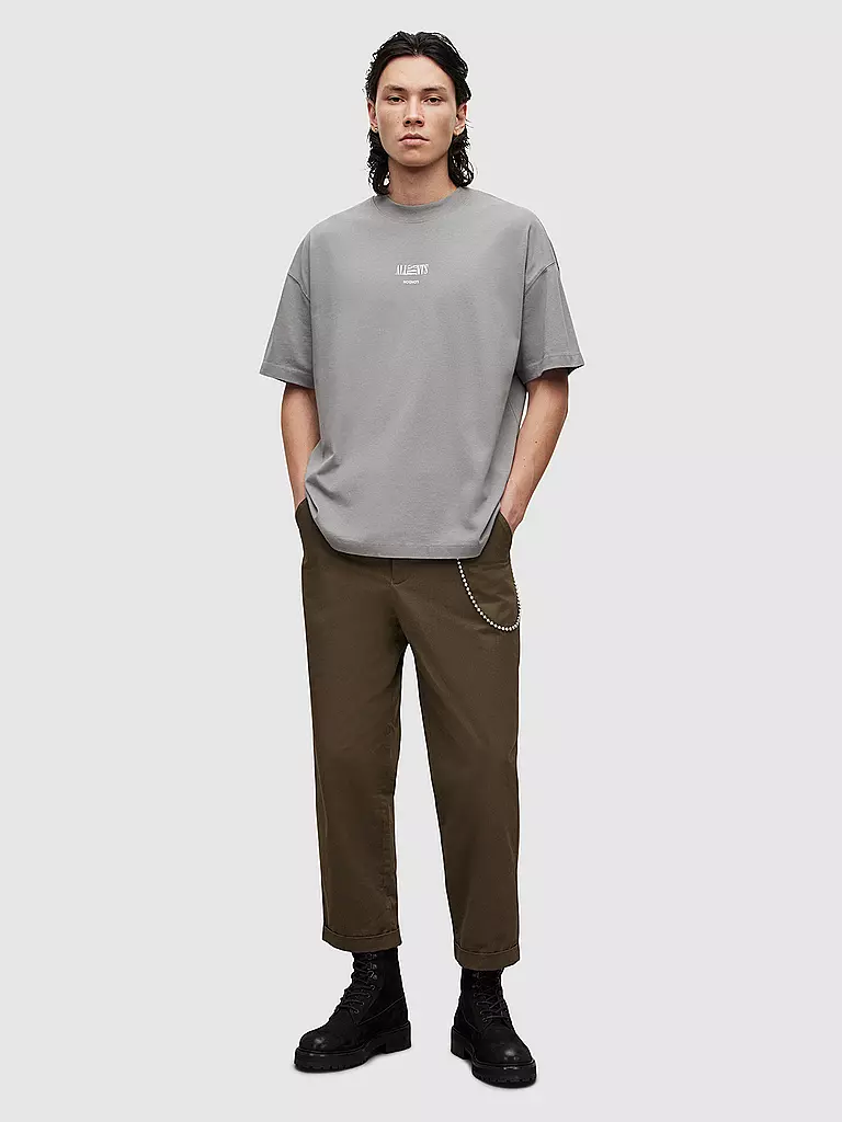 ALLSAINTS | T-Shirt BURMAN | grau