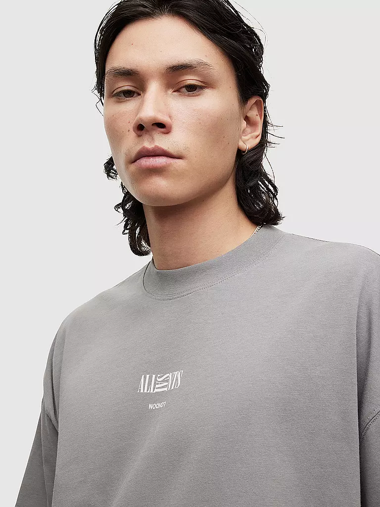 ALLSAINTS | T-Shirt BURMAN | grau