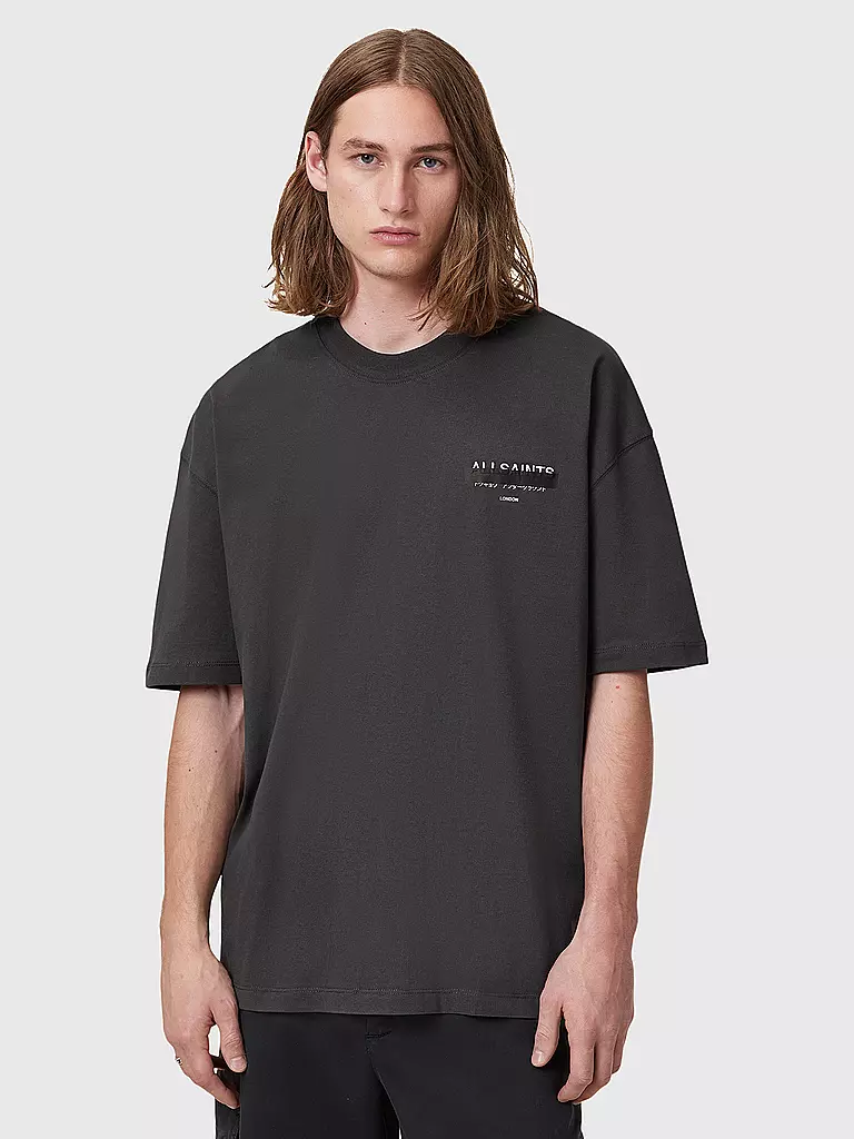 ALLSAINTS | T-Shirt Oversized Fit REDACT | weiss
