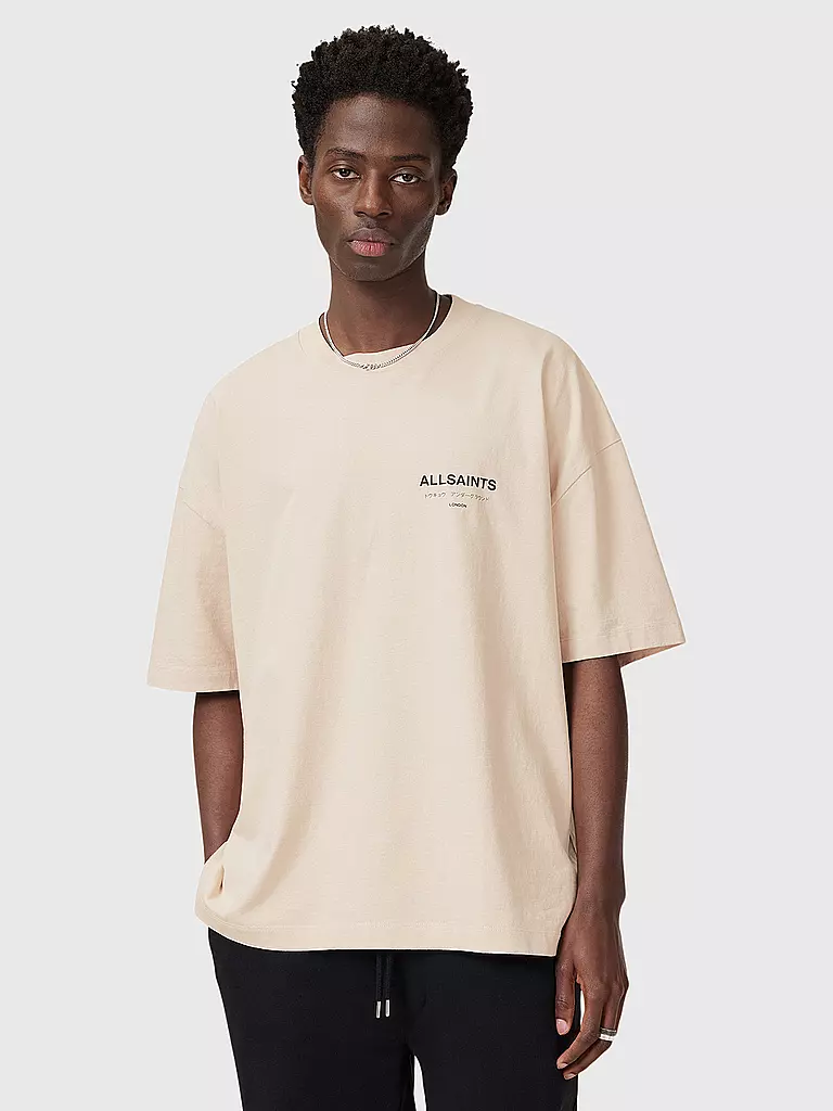 ALLSAINTS | T-Shirt UNDERGROUND | blau