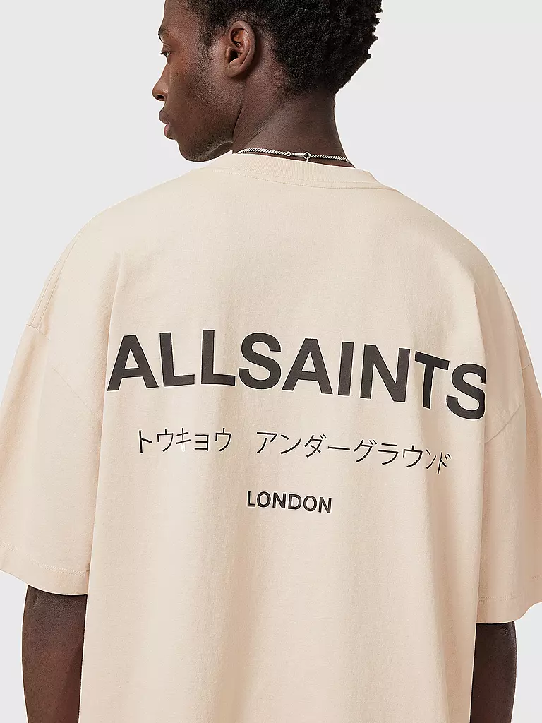 ALLSAINTS | T-Shirt UNDERGROUND | blau