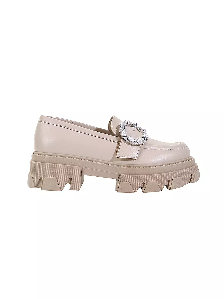 ALOHAS | Lederschuhe - Loafer  | beige