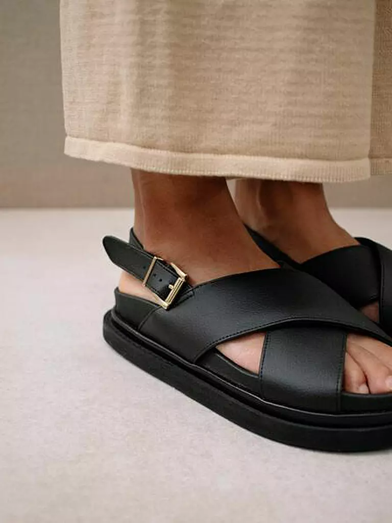 ALOHAS | Sandalen MARSHMELLOW | schwarz
