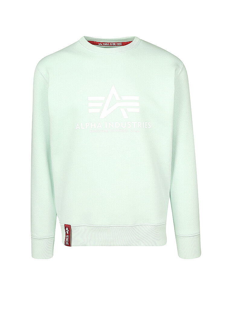 ALPHA INDUSTRIES Sweater grün | XS