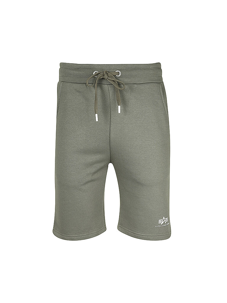 ALPHA INDUSTRIES Sweatshort grün | S