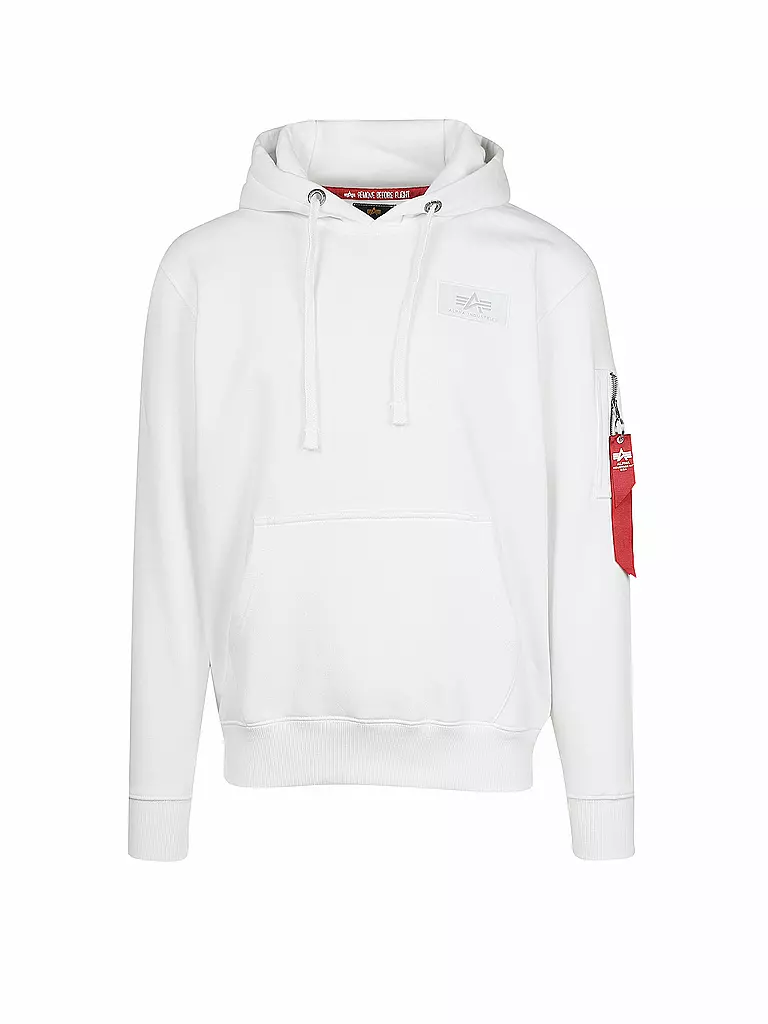 ALPHA INDUSTRIES | Kapuzensweater - Hoodie  | weiss