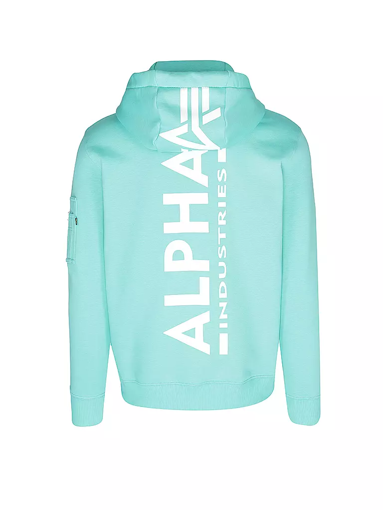 ALPHA INDUSTRIES | Kapuzensweater - Hoodie  | türkis