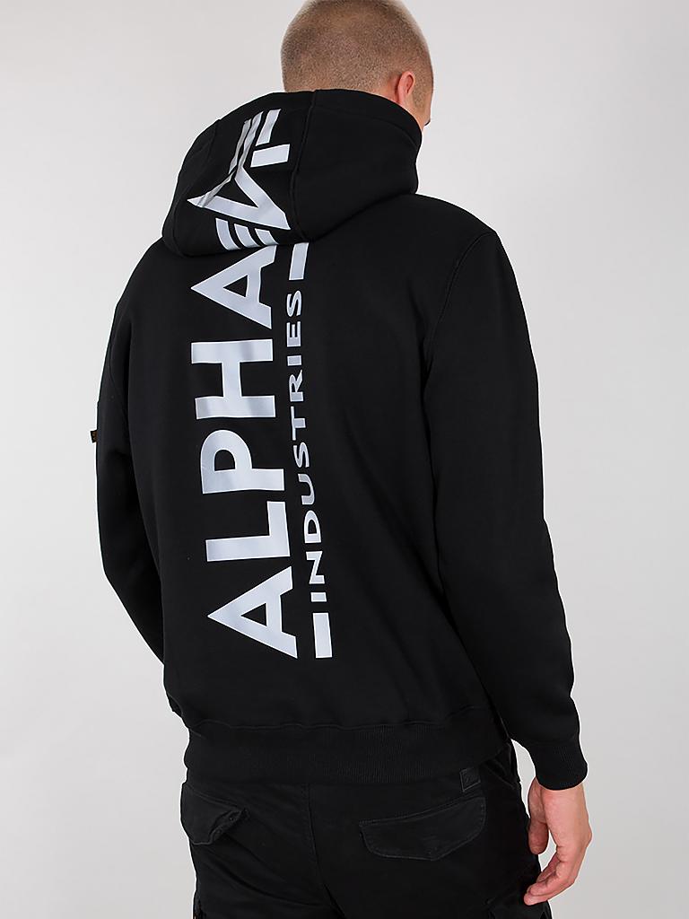 ALPHA INDUSTRIES | Kapuzensweater - Hoodie  | schwarz