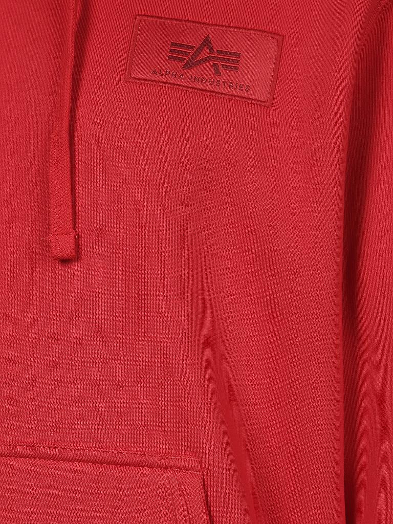 ALPHA INDUSTRIES | Kapuzensweater - Hoodie  | rot