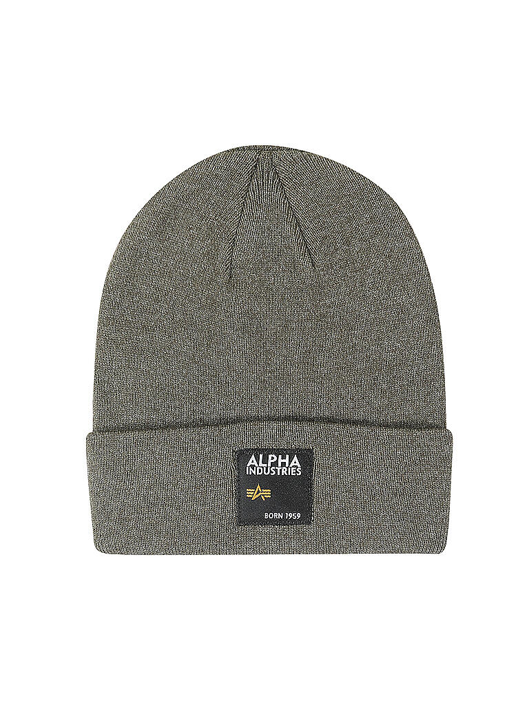 Warum Ist Es Unhöflich Eine Mütze Zu Tragen ALPHA INDUSTRIES Mütze - Beanie grün