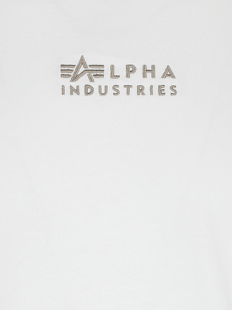 ALPHA INDUSTRIES | T-Shirt  | weiss