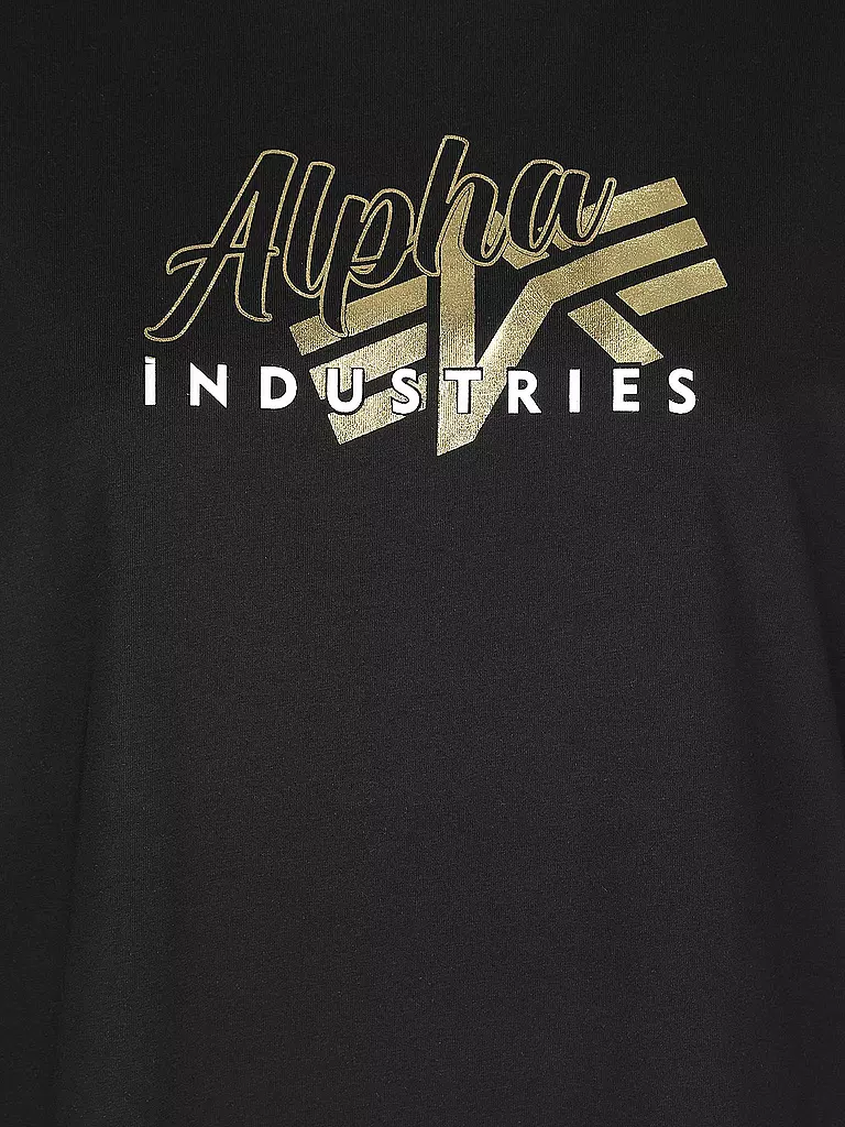 ALPHA INDUSTRIES | T-Shirt Oversized | schwarz