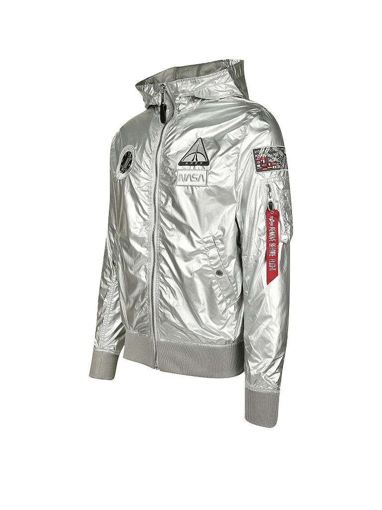 ALPHA INDUSTRIES | Windbreaker | silber