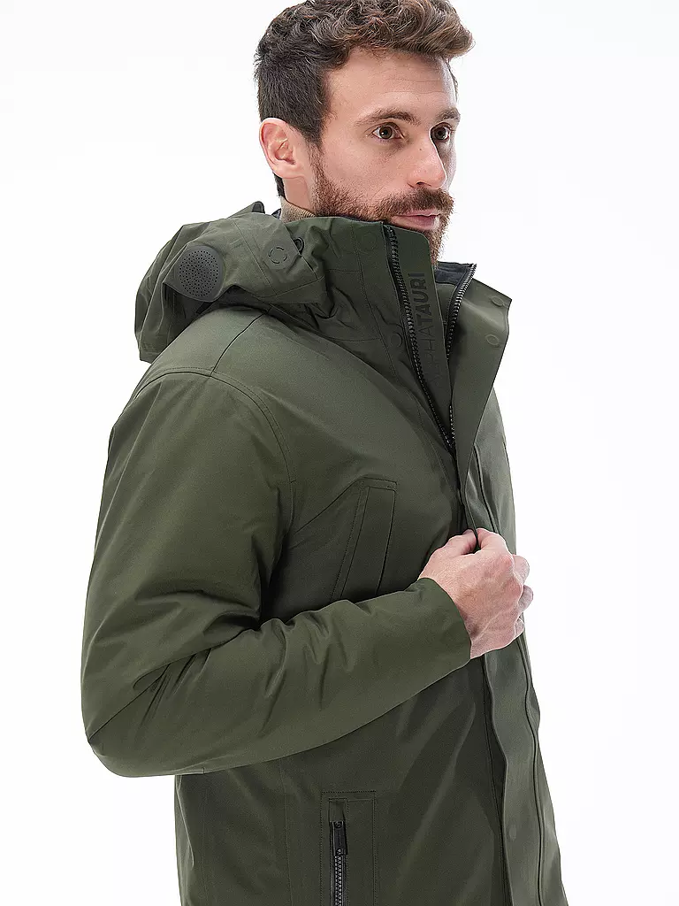 ALPHATAURI | Parka  | dunkelgrün