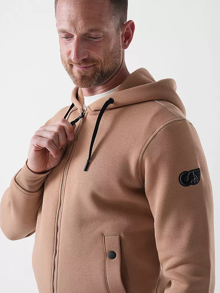 ALPHATAURI | Sweatjacke SHENO | camel