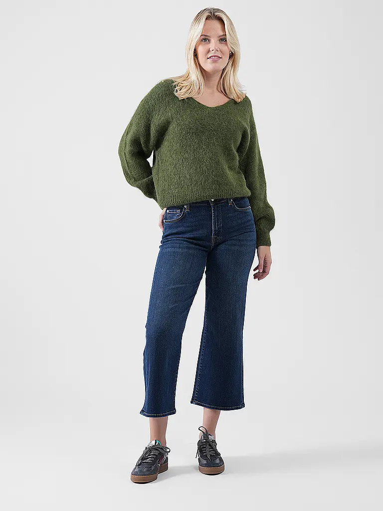 AMERICAN DREAMS | Pullover MILANA | Dunkelgrün