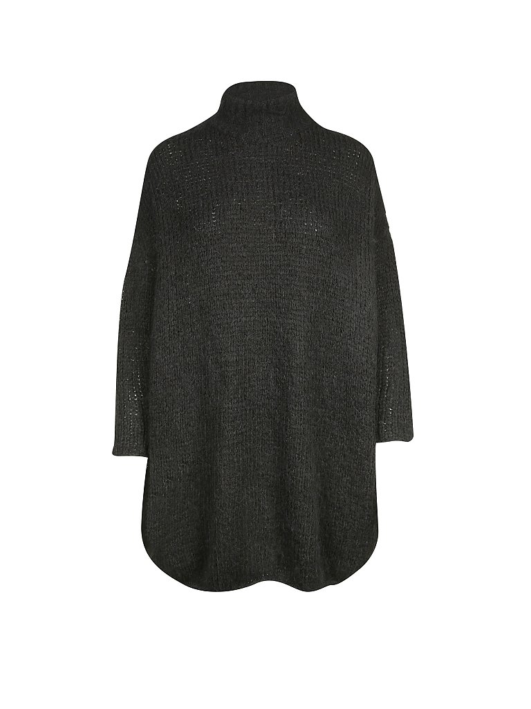 AMERICAN VINTAGE Rollkragen-Pullover Oversized-Fit schwarz | XS-S