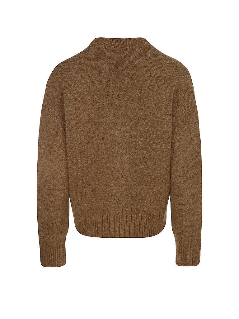 AMI PARIS | Cardigan | Camel