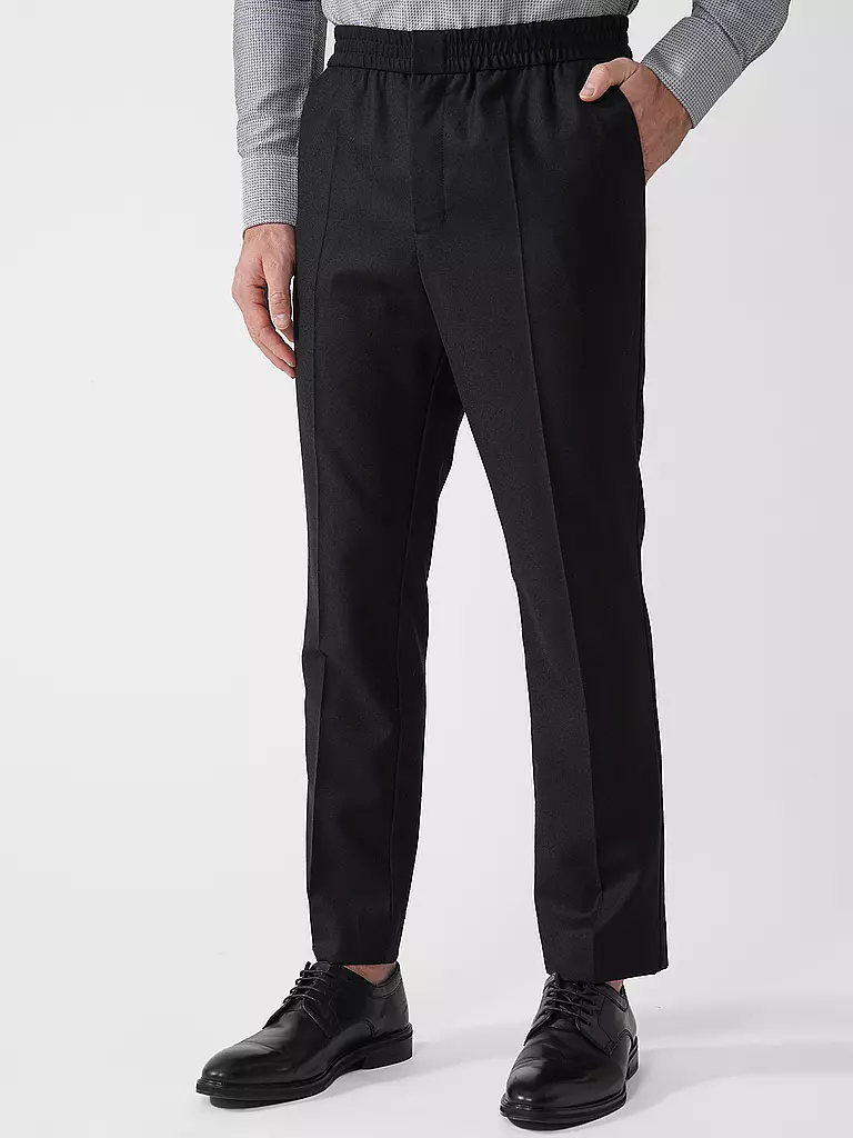 AMI PARIS | Chino Regular Fit | schwarz