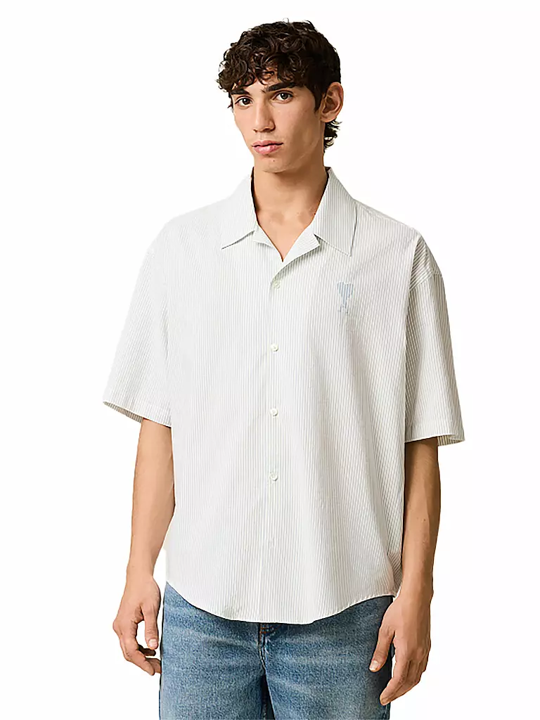 AMI PARIS | Hemd Regular Fit  | weiss