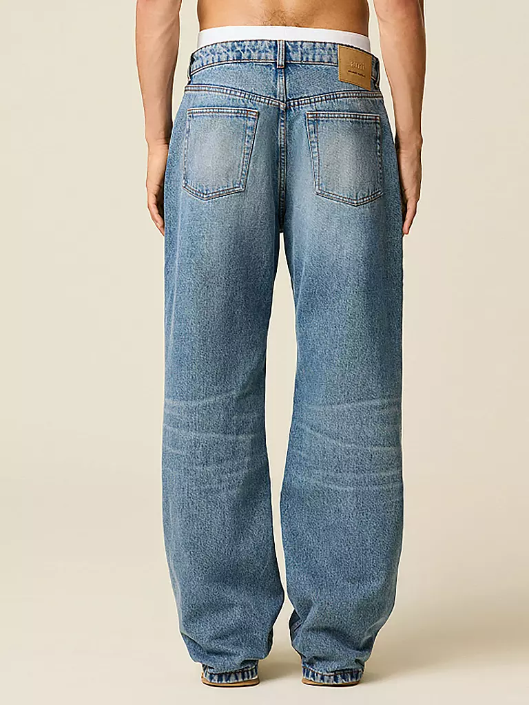 AMI PARIS | Jeans Large Fit  | blau