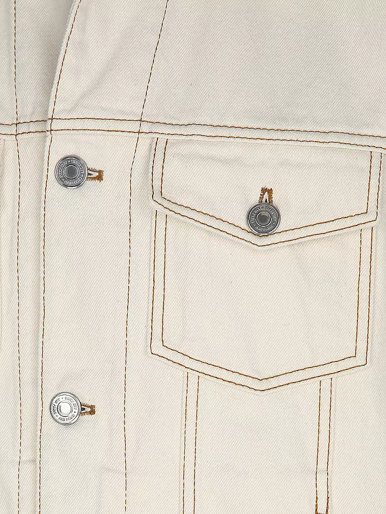 AMI PARIS | Jeansjacke | creme