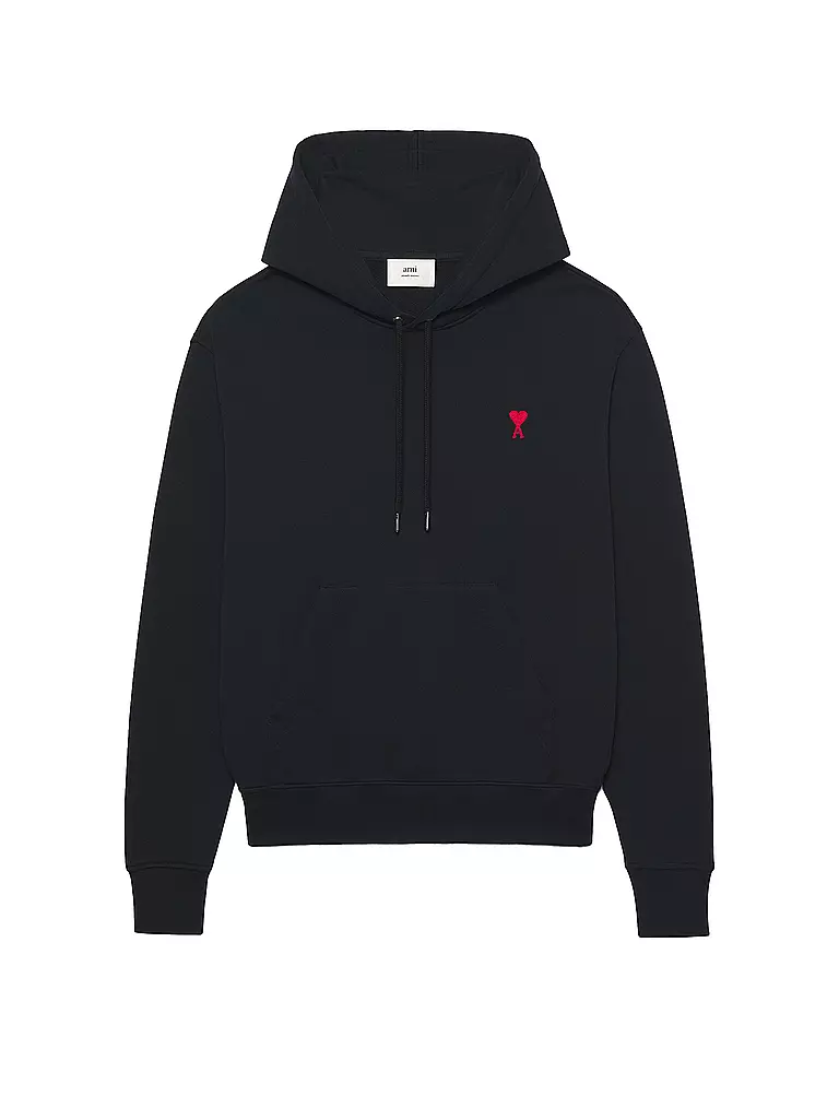 AMI PARIS | Kapuzensweater - Hoodie AMI DE COEEUR | schwarz