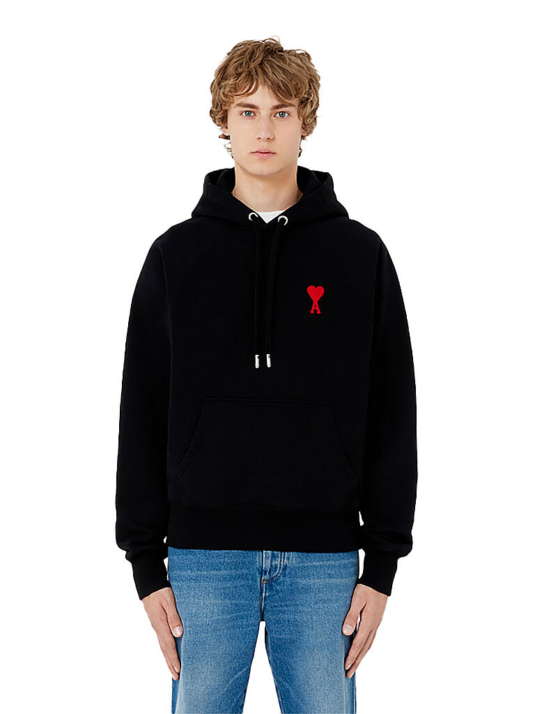 AMI PARIS | Kapuzensweater - Hoodie | schwarz