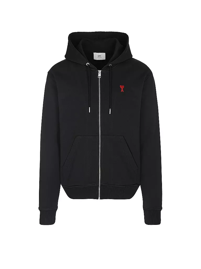 AMI PARIS | Kapuzensweater - Hoodie | schwarz
