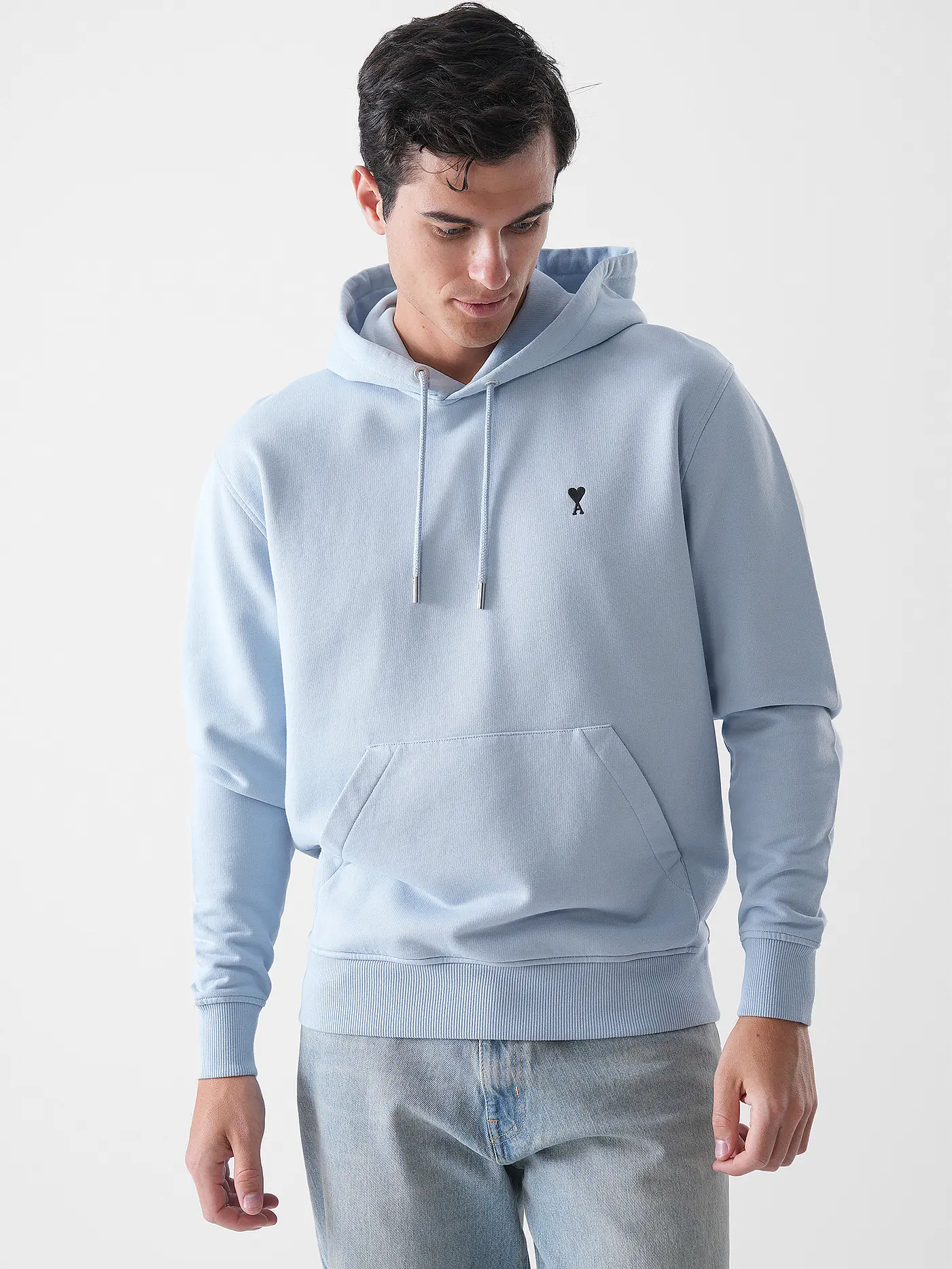 AMI PARIS | Kapuzensweater - Hoodie | hellblau