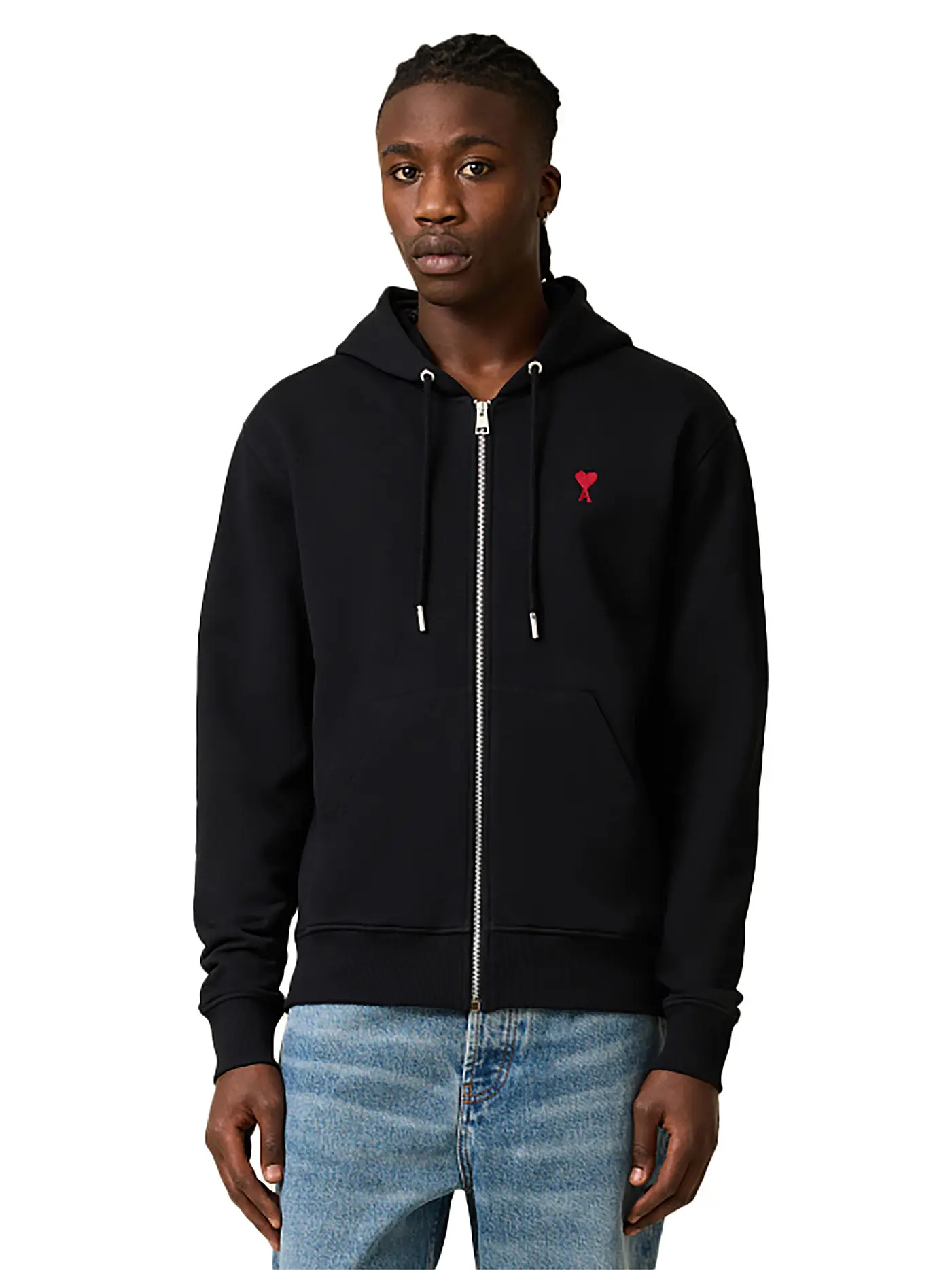 AMI PARIS | Kapuzensweater - Hoodie | schwarz