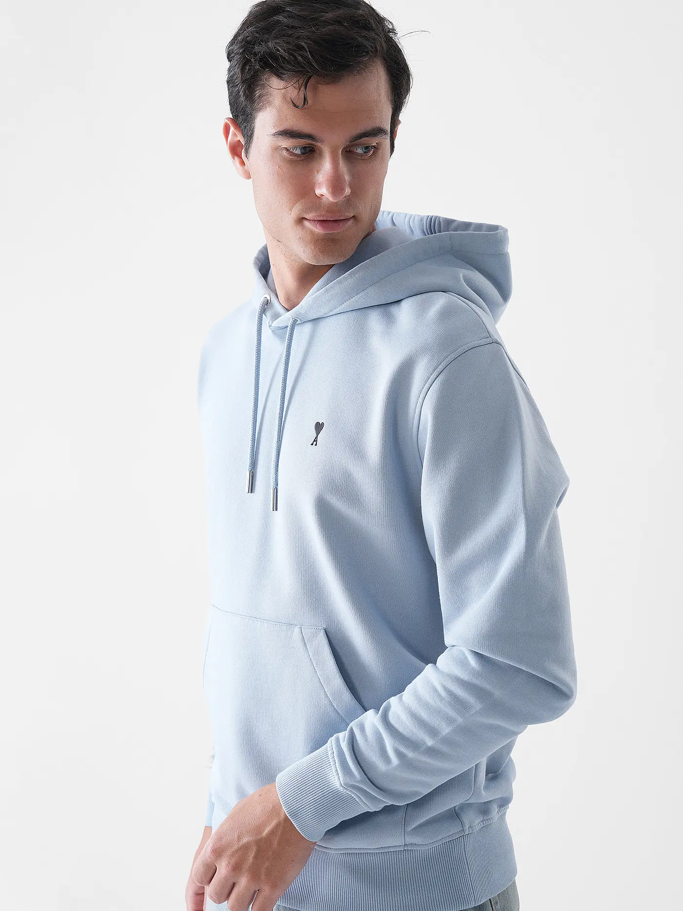 AMI PARIS | Kapuzensweater - Hoodie | hellblau