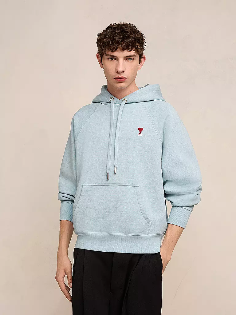 AMI PARIS | Kapuzensweater - Hoodie | hellblau